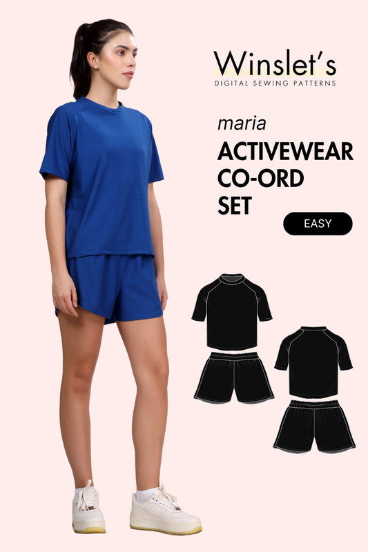 Activewear Coord Set Sewing Pattern 'Maria'