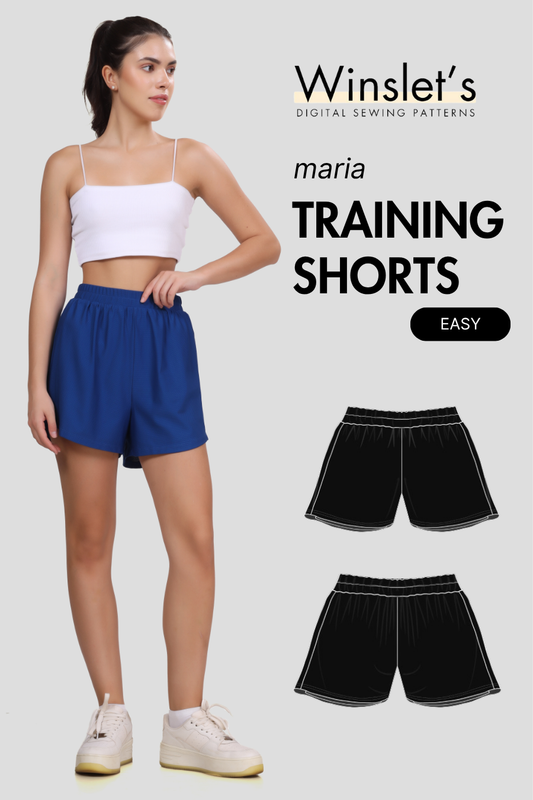Training Shorts Sewing Pattern 'Maria'