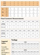 A line Skirt Sewing Pattern 'Marigold'