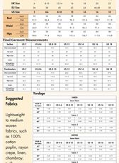 Square-Neck Top and Full Length Pants Coord Set Sewing Pattern 'Mary'