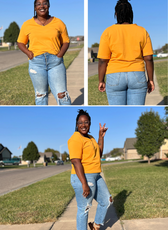 V-Neck T-shirt Sewing Pattern 'Mist'
