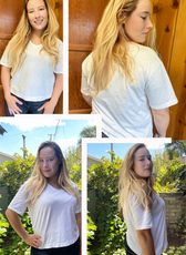 V-Neck T-shirt Sewing Pattern 'Mist'