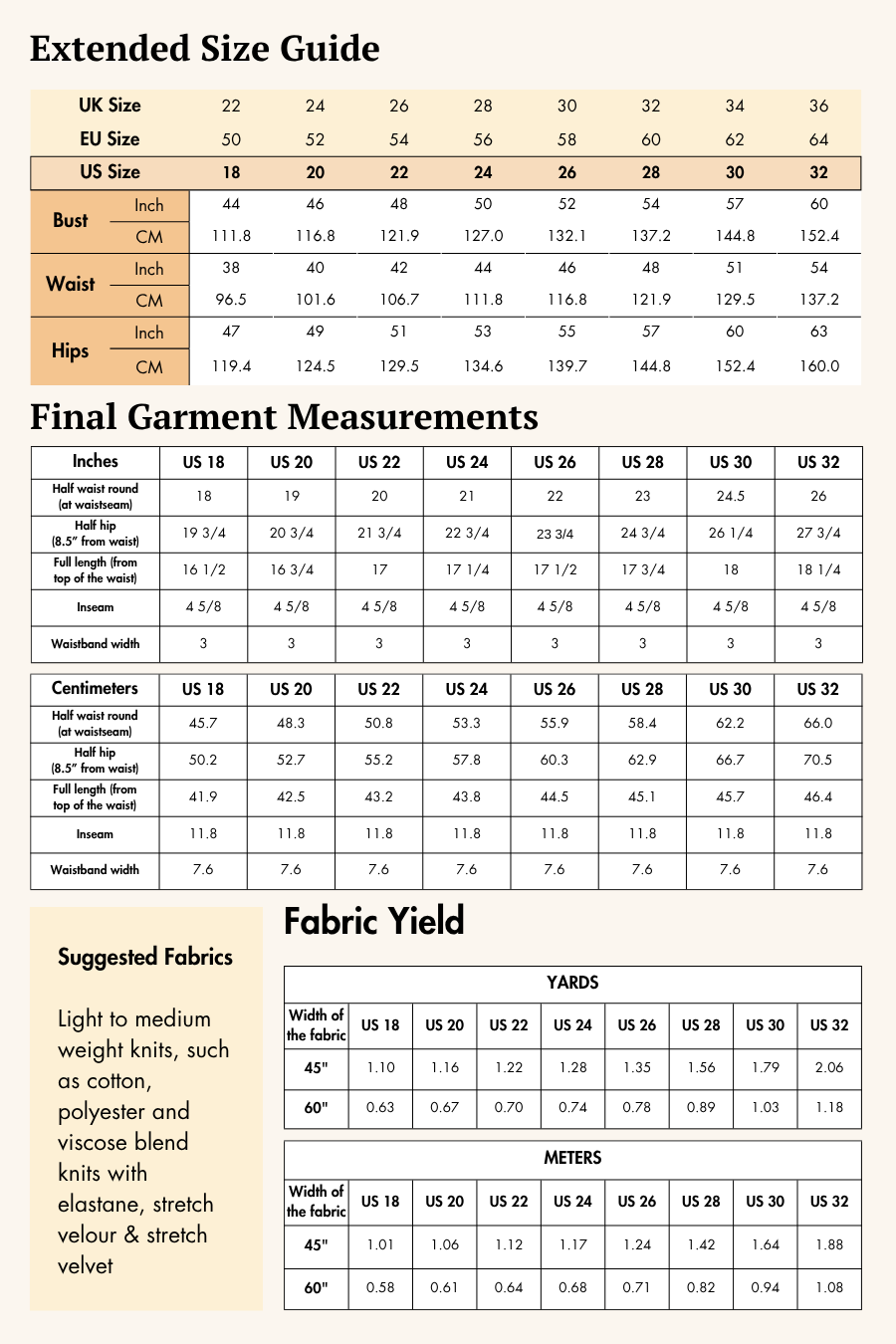 Biker Shorts Sewing Pattern 'Nadia'