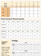 Wide Waistband Leggings Sewing Pattern 'Nova'