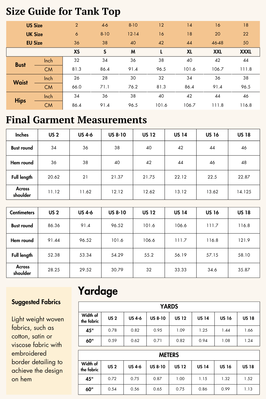 Summer Coord Set Sewing Pattern 'Olivia'