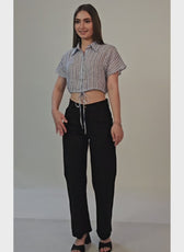 Cropped Blouse Sewing Pattern 'Cedar'