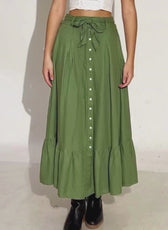 Cottagecore Maxi Skirt Sewing Pattern 'Maple'