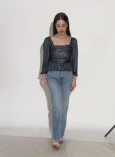 Peplum Top Sewing Pattern 'Reese'
