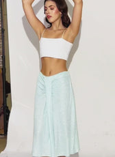 Draped Midi Skirt Sewing Pattern 'Lara'