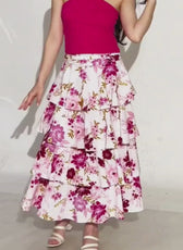 Ruffled Tiered Skirt Sewing Pattern 'Amy'