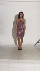 Halter Mini Dress Sewing Pattern 'Sasha'