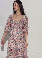 Fit & Flared Midi Dress Sewing Pattern 'Yasmin'