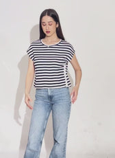 Boxy T-shirt Sewing Pattern 'Lisa'