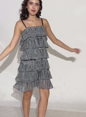 Tiered Mini Dress Sewing Pattern 'Chloe'