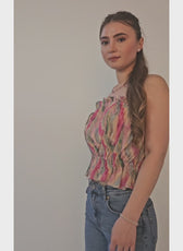 Strappy Ruffle Top Sewing Pattern 'Dawn'