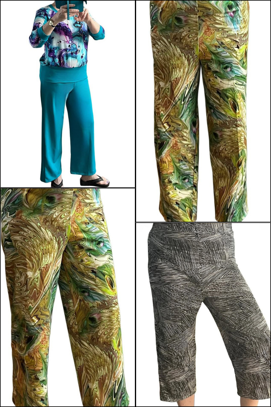 Pull-on Pants Sewing Pattern 'Michelle'