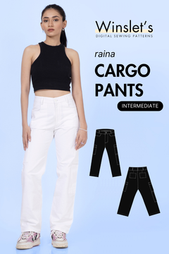 Cargo Pants Sewing Pattern 'Raina'