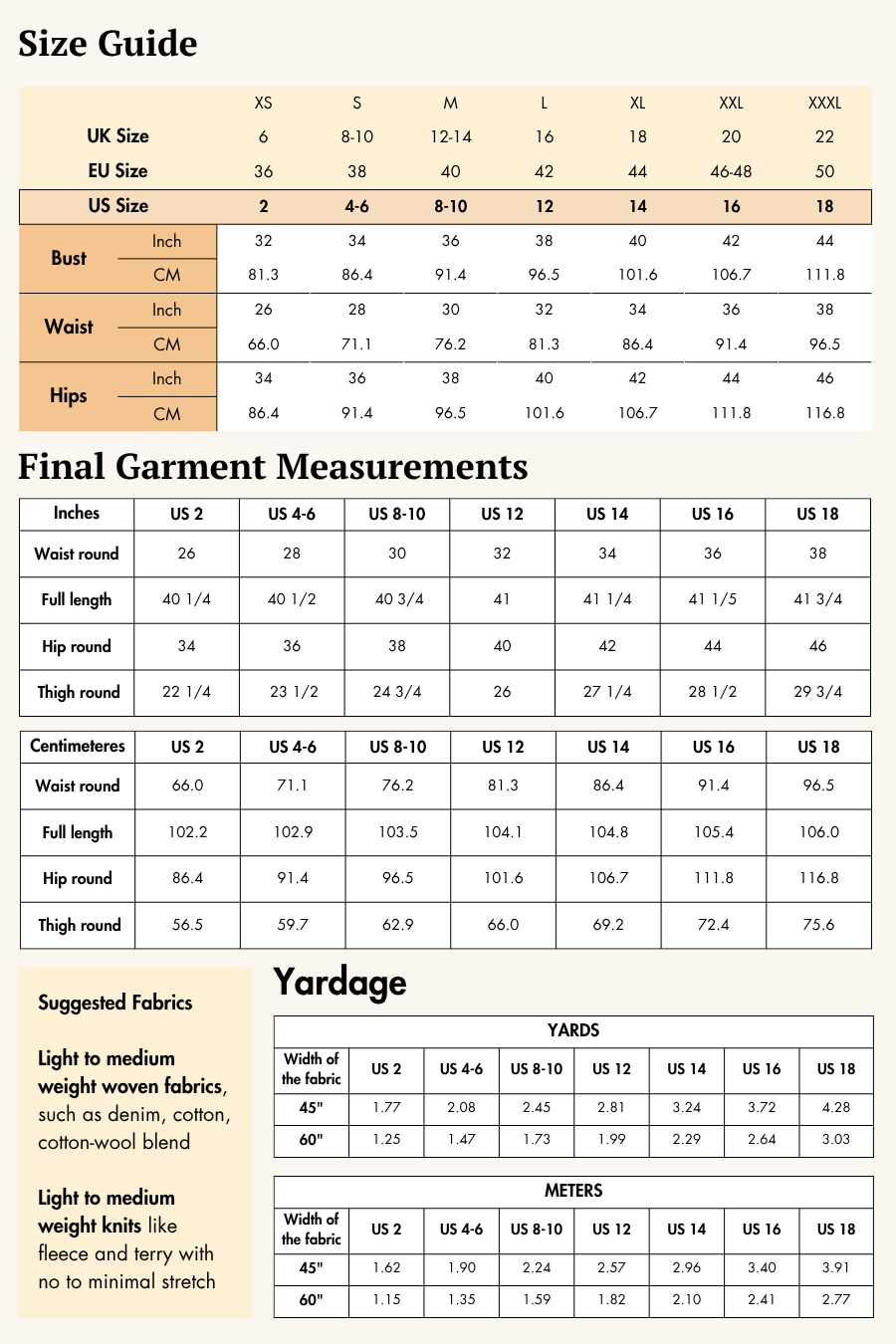 Cargo Pants Sewing Pattern 'Raina'