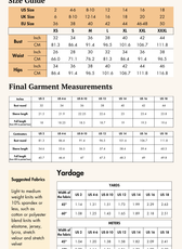 Pointed Hem Shirt Sewing Pattern 'Rowan'