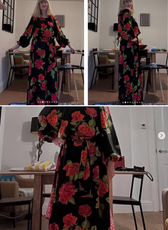 Gathered Maxi Skirt Sewing Pattern 'Zinnia'