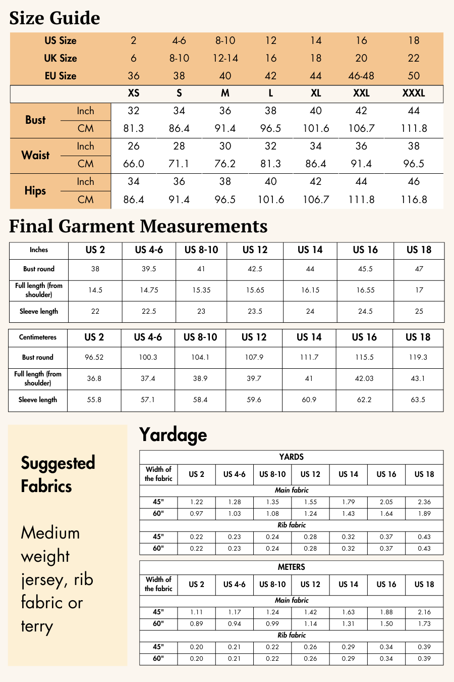Hoodie Sewing Pattern 'Rue'