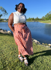 Cottagecore Maxi Skirt Sewing Pattern 'Maple'