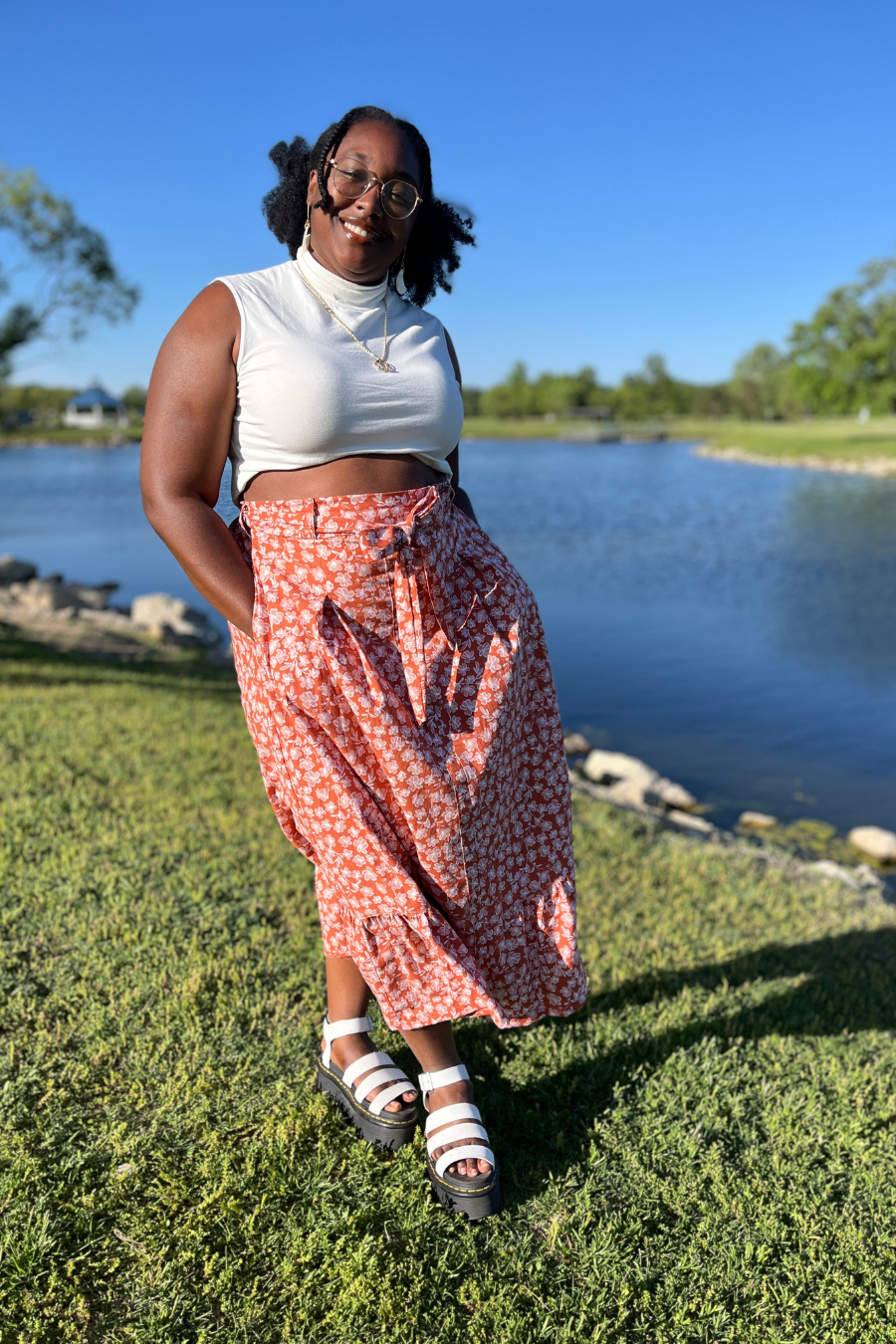 Cottagecore Maxi Skirt Sewing Pattern 'Maple'