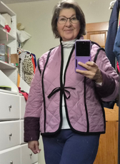 Reversible Quilted Jacket Sewing Pattern 'Romy'