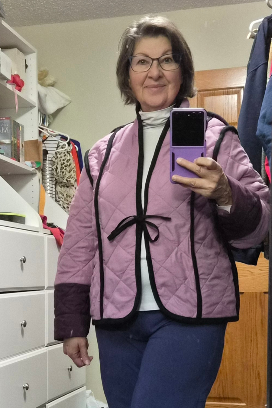 Reversible Quilted Jacket Sewing Pattern 'Romy'