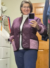Reversible Quilted Jacket Sewing Pattern 'Romy'