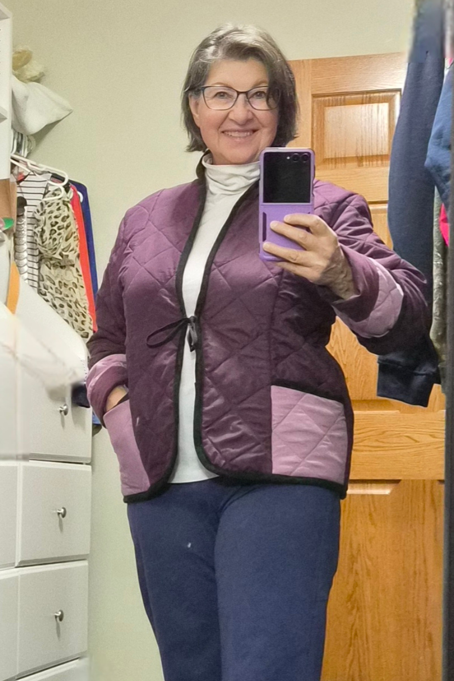 Reversible Quilted Jacket Sewing Pattern 'Romy'