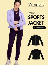 Sports Jacket Sewing Pattern 'Venus'