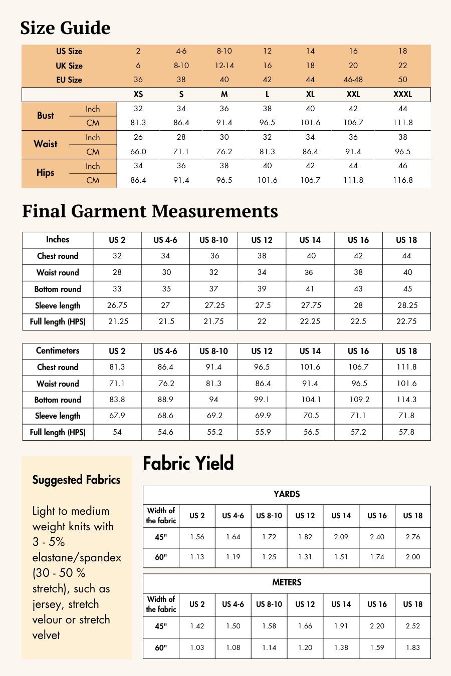 Sports Jacket Sewing Pattern 'Venus'