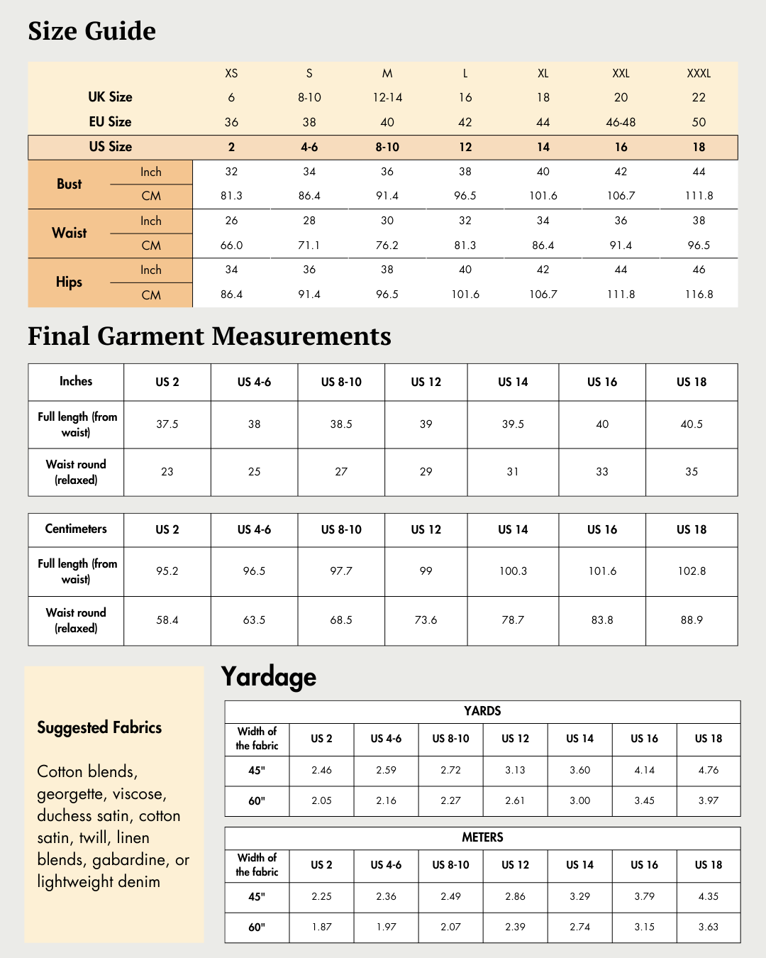 Gathered Maxi Skirt Sewing Pattern 'Zinnia'