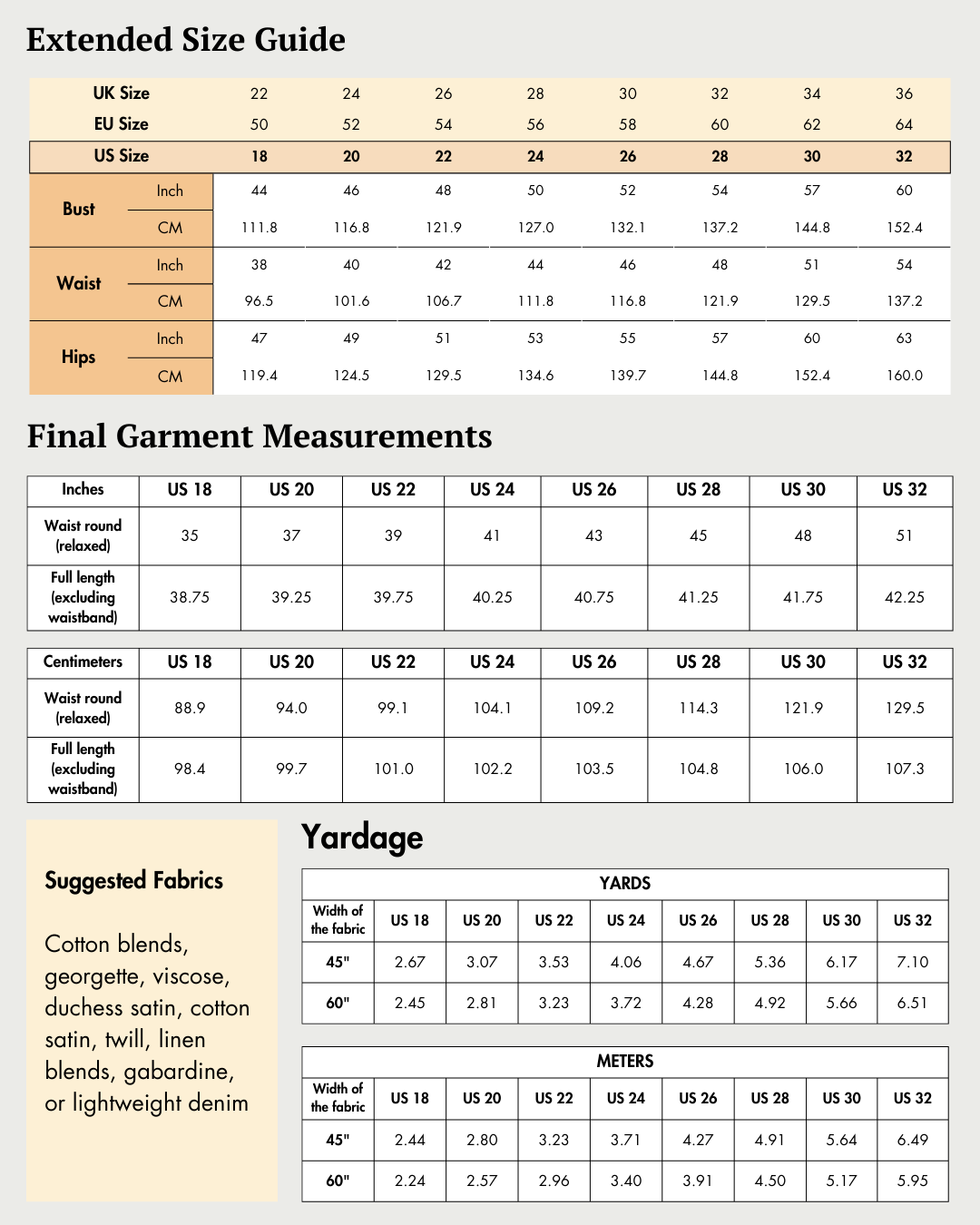 Gathered Maxi Skirt Sewing Pattern 'Zinnia'
